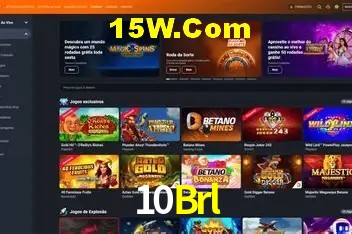 Interface moderna da plataforma 10Brl